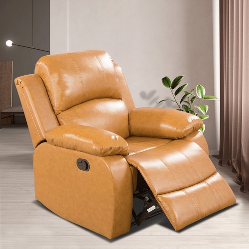 Leather recliner sofa - sofa,