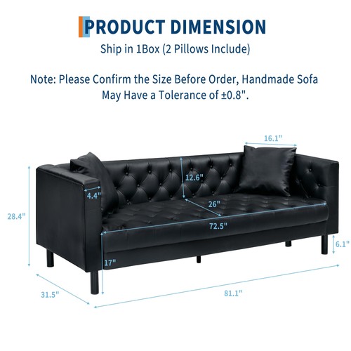 Faux leather mid century - faux,