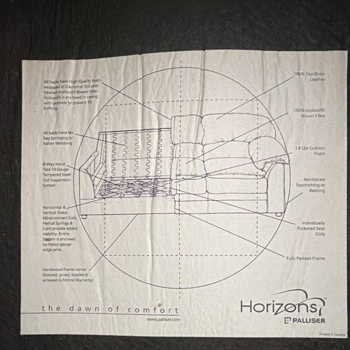 Horizon piece couch set - couch,